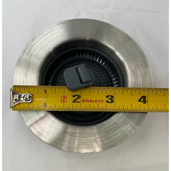 3-In-1 Kitchen Sink Strainer & Stopper Clog-Free Water Stopper Prevent Odors - Picture 3 of 11